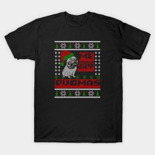 Pug Lover Ugly Christmas Sweater T-Shirt